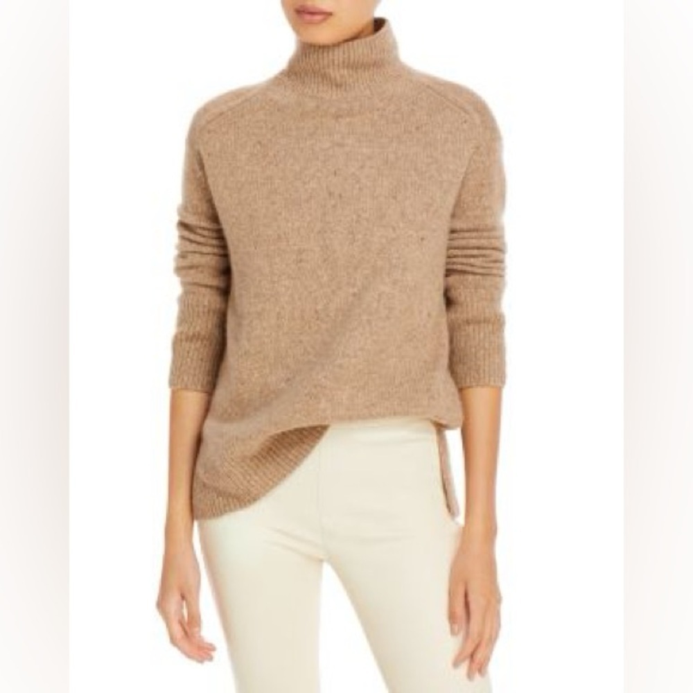 Gently Used - Vince Donegal Cashmere Side Slit Sweater Size M